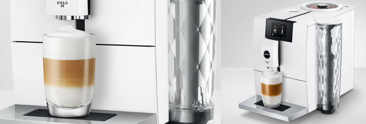 Ekspres do kawy JURA ENA 8 Touch Full Nordic White EC design